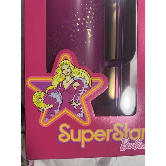 Stanley X Barbie 70s Superstar (40 Oz) Quencher | Custom  Barbie x Stanley 70s SUPERSTAR Tumbler 40 oz Quencher Limited Edition